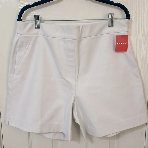 SPANX White Women's Shorts - Picture 2 of 8